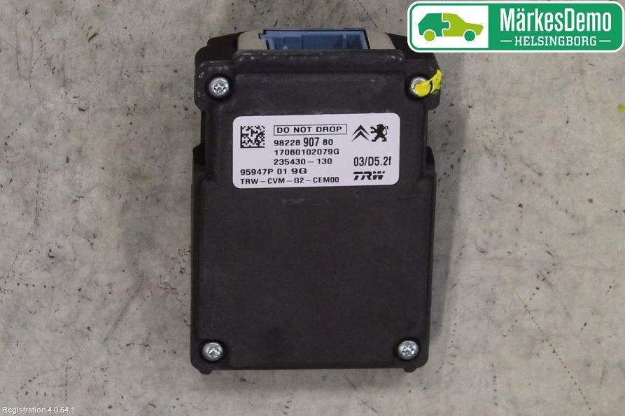 Peugeot 3008 17-24 Sensor Aktivt Kollisionsskydd