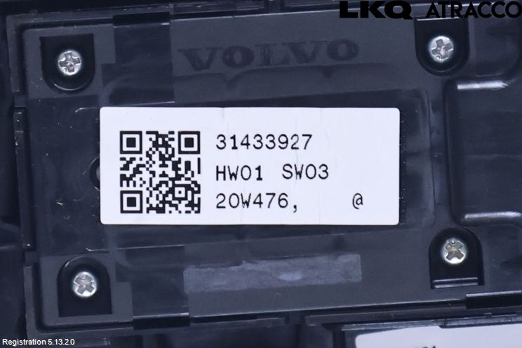 Volvo V90 17->> Strömställare Elhiss