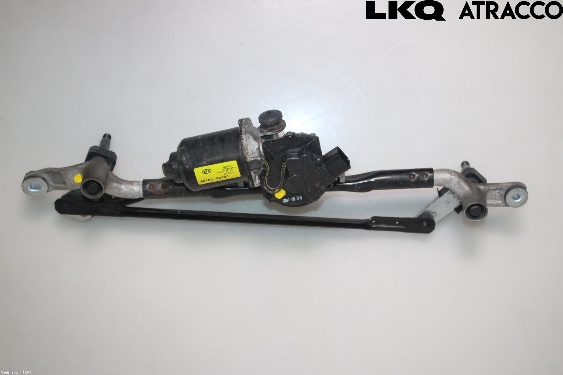 Kia NIRO (DE) 17-22 Torkarmekanism Vindruta