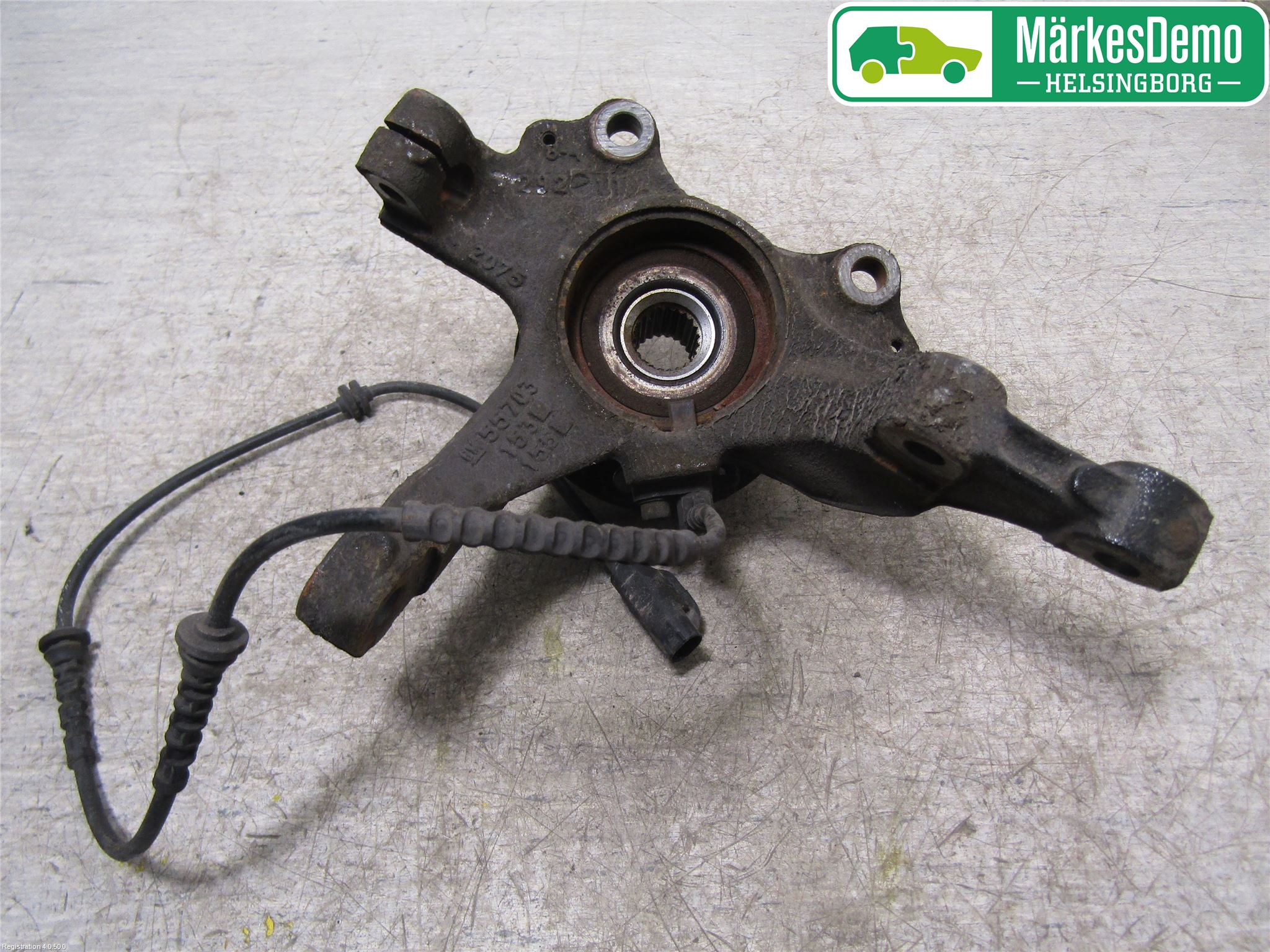 Opel CORSA D 07-14 Styrspindel Lagerhus Hö