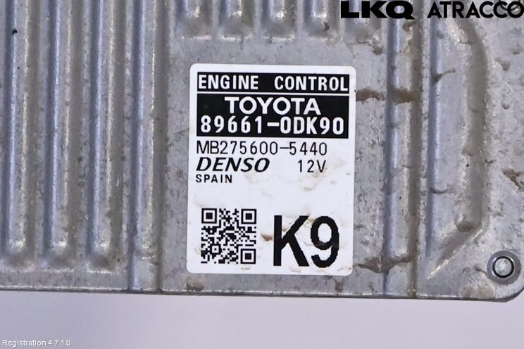 Toyota YARIS XP130 15-20 Styrenhet Insprut Bensin