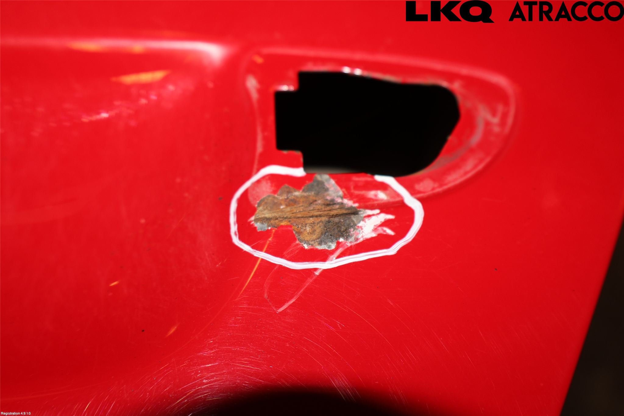 Volkswagen VW PASSAT 11-14 Dörr Bak Vänster