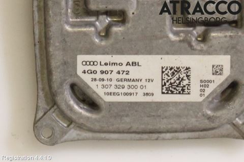 Audi A7/S7 4G 11-17 Styrenhet Strålkastare