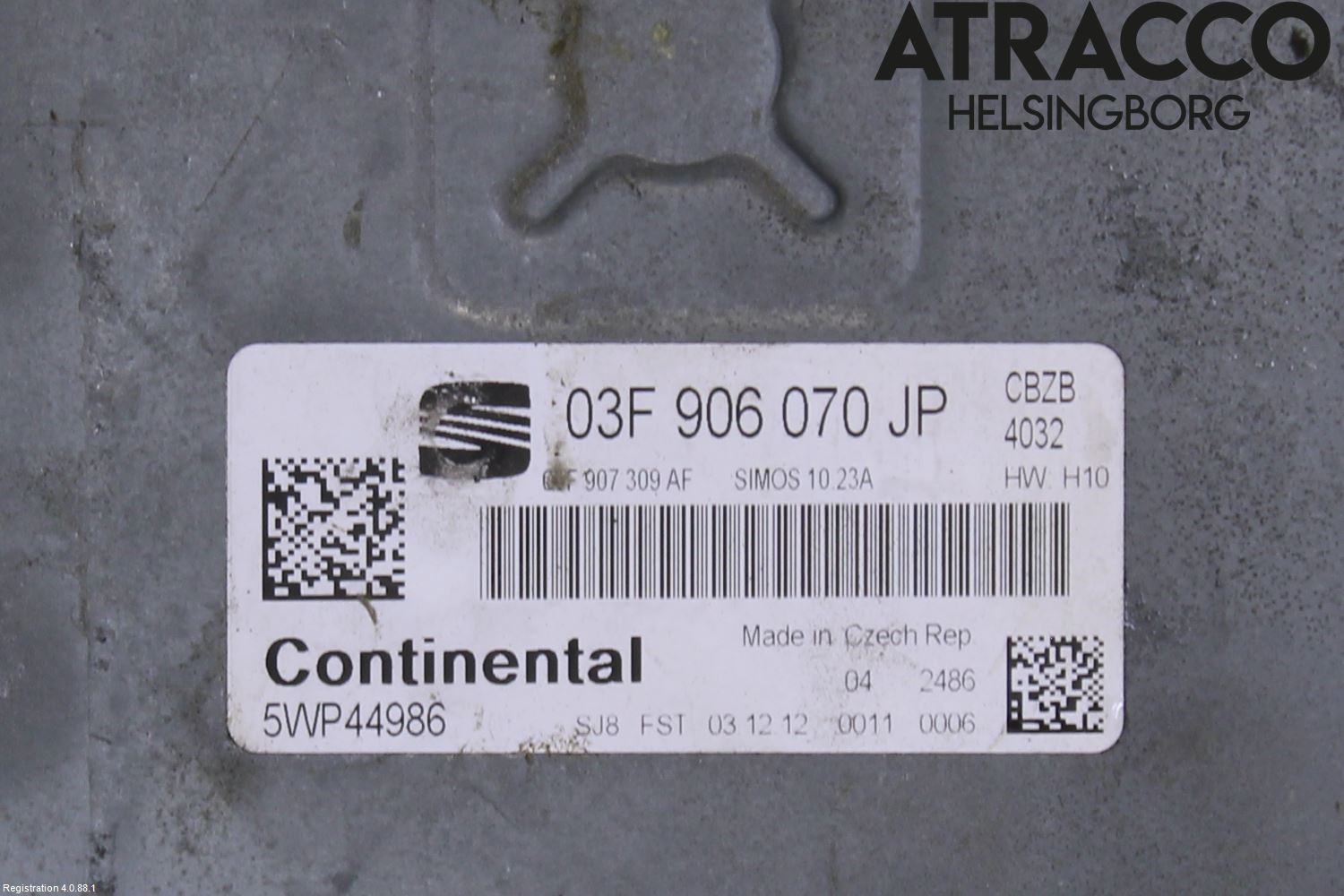 Seat TOLEDO 12-19 Styrenhet Insprut Bensin