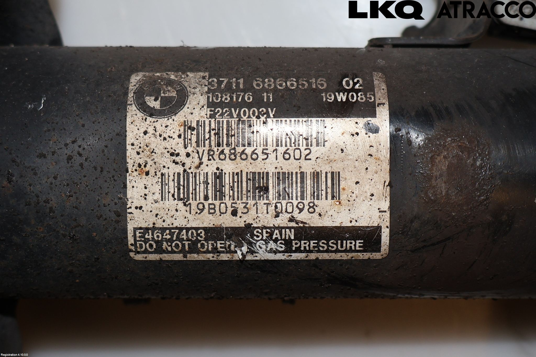 BMW 1 F20/F21 11-19 Fjäderben Fram Höger