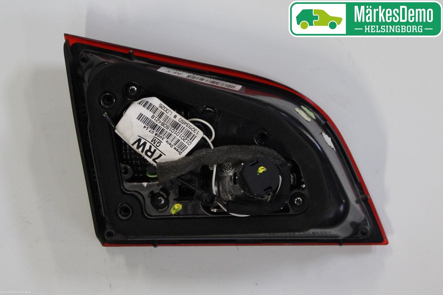 Opel ASTRA J 10-15 Bakljus Lucka Hö