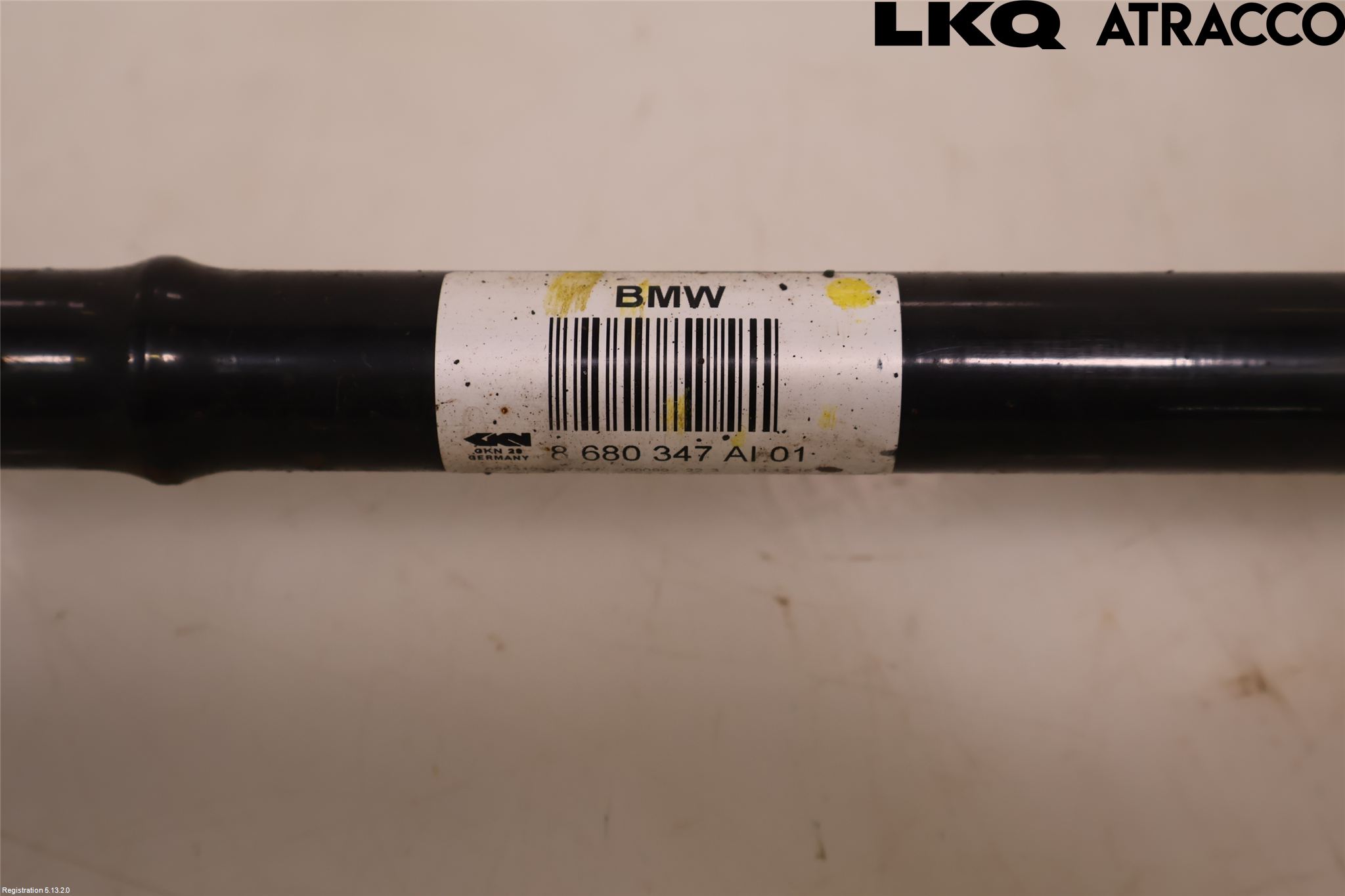 BMW 4 F36 Gran Coupé 14-20 Drivaxel Bak Vänster