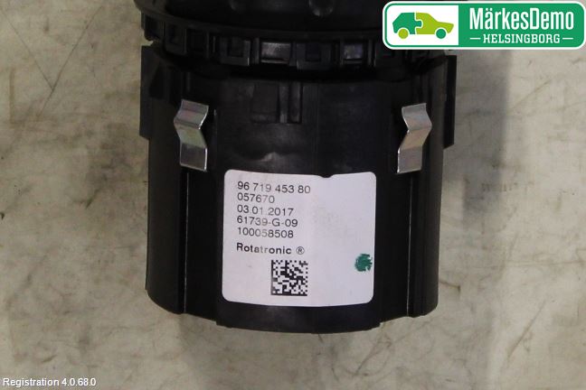 Citroen BERLINGO 08-18 Strömställare Växellåda