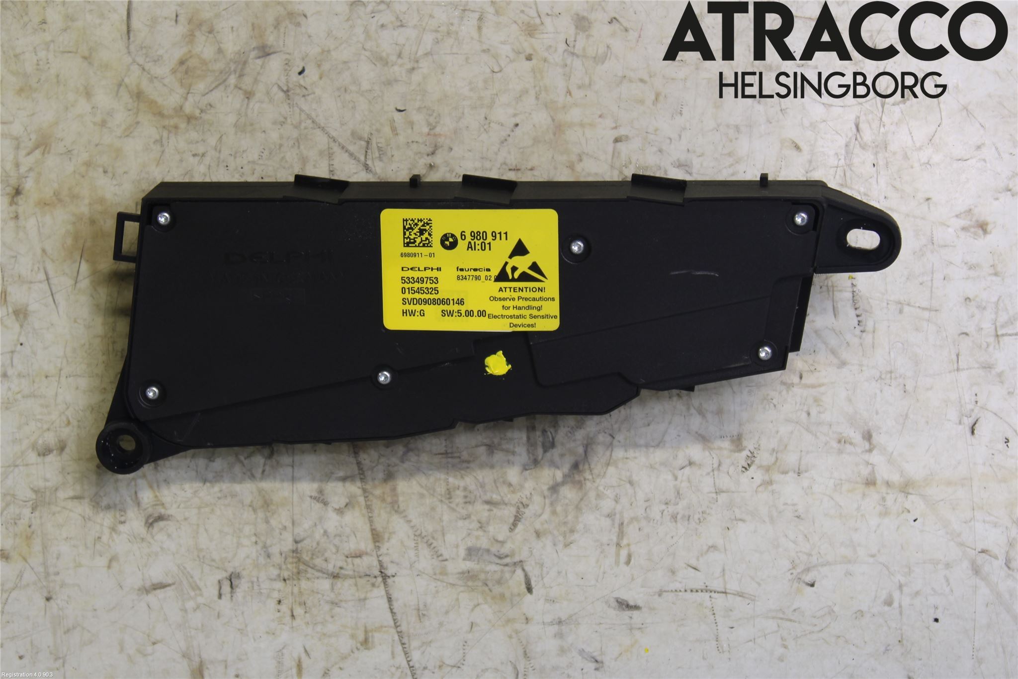 BMW X6 E71/E72   08-14 Strömställare Stolregler