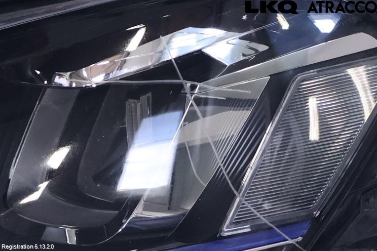 Volkswagen VW GOLF / E-GOLF VII 13-20 Strålkastare Vänster