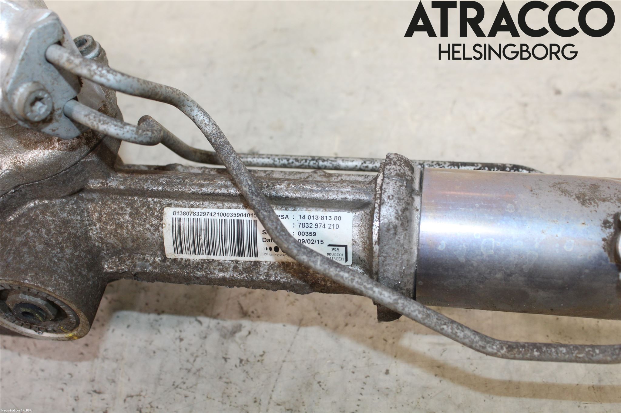 Fiat SCUDO 07-16 Styrväxel Servo -Snäcka