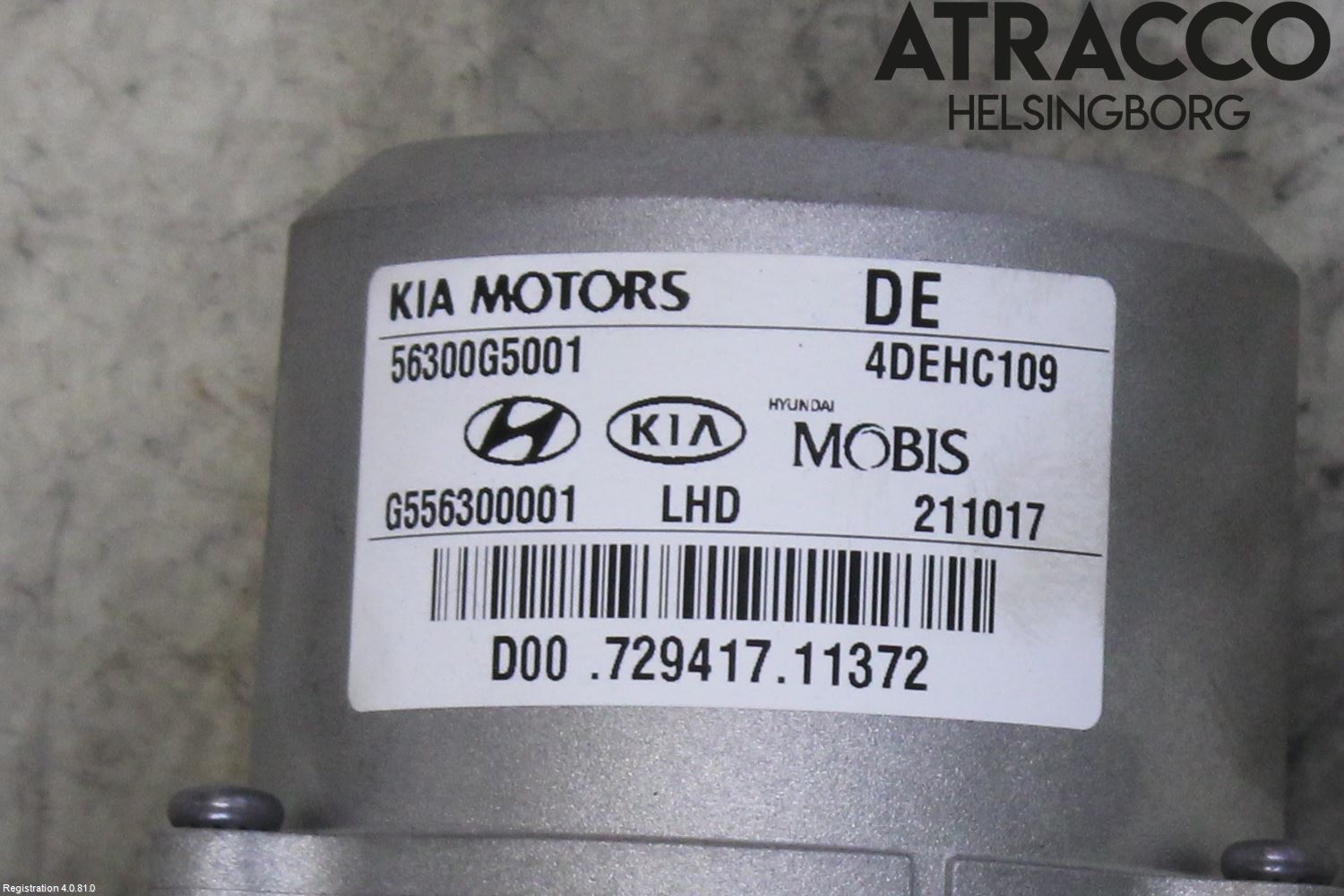 Kia NIRO (DE) 17-22 Rattaxelagg Med Inb Servo