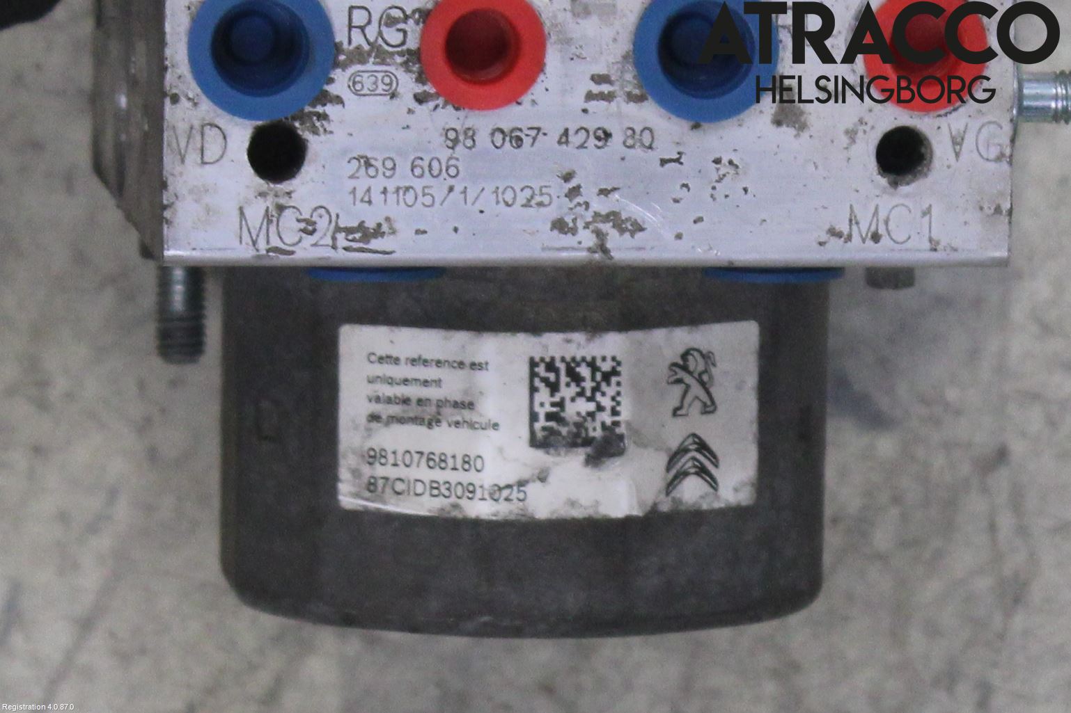 Peugeot 308 14-21 Abs Hydraulaggregat