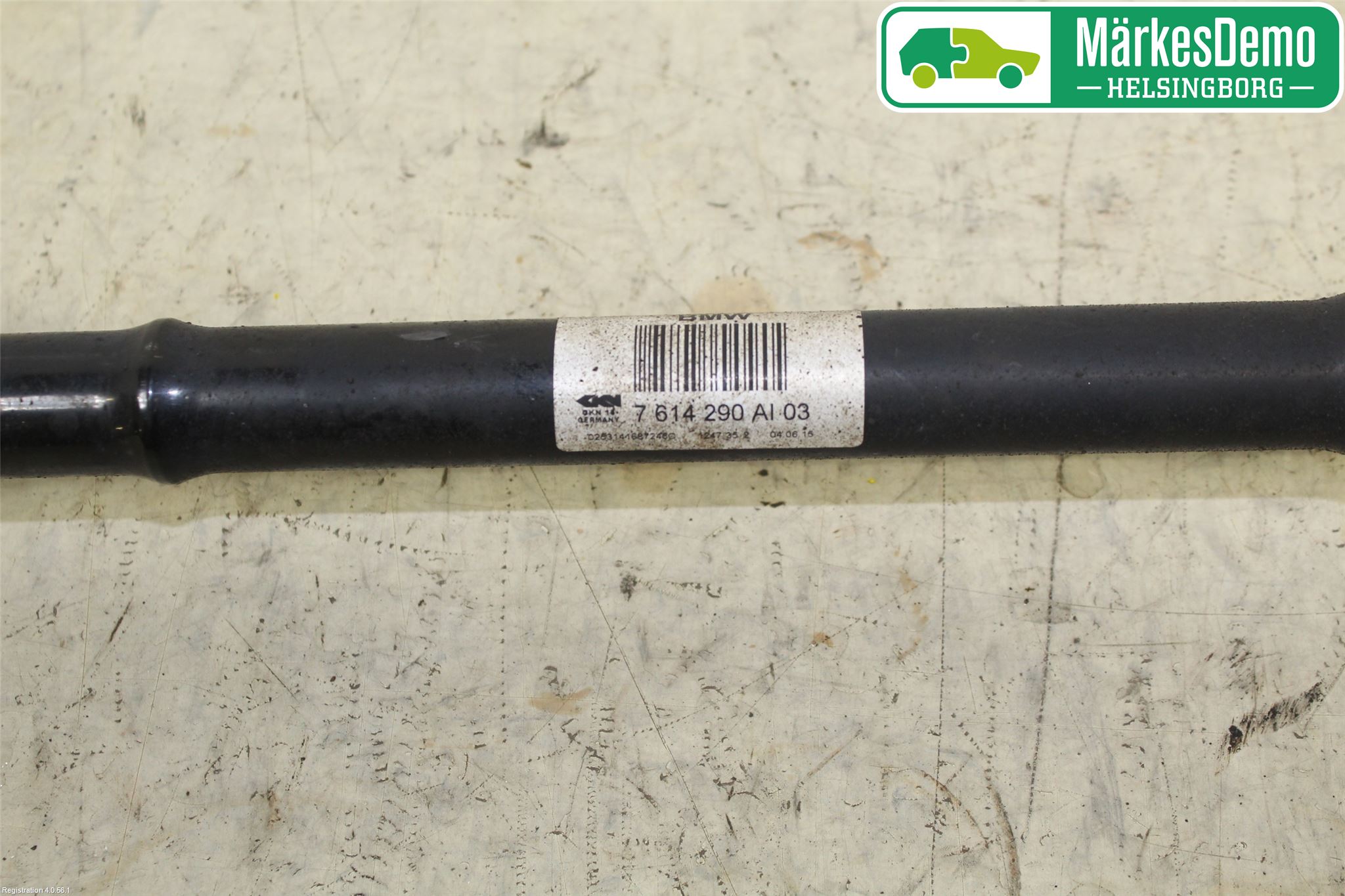 BMW 5 F10/F11/F18 09-17 Drivaxel Bak Höger