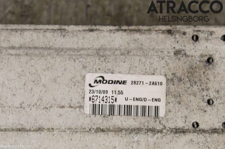 Hyundai i30 FD 07-12 Laddluft-Intercooler Kyl