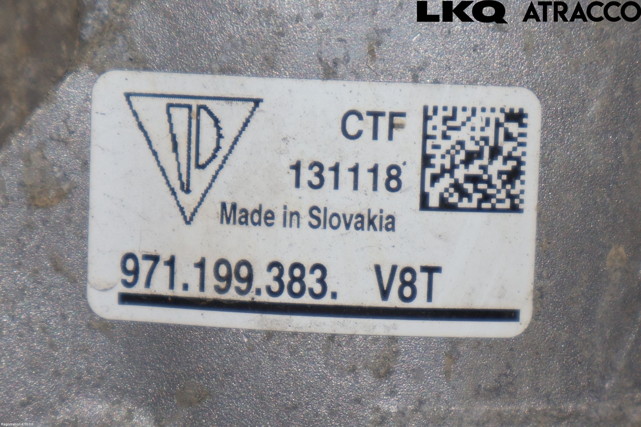 Porsche PANAMERA 09- Motorkudde