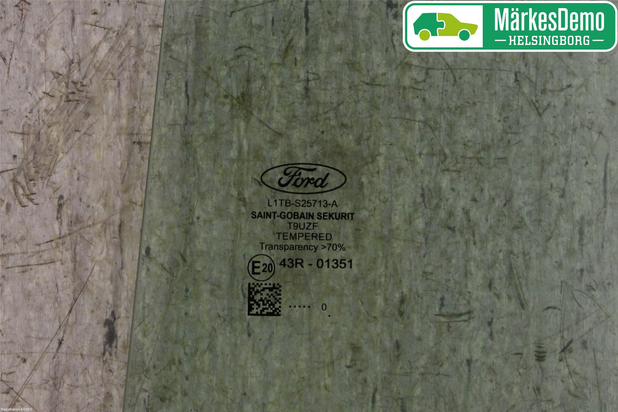 Ford PUMA/ELECTRIC 20- Dörruta Bak Vänster