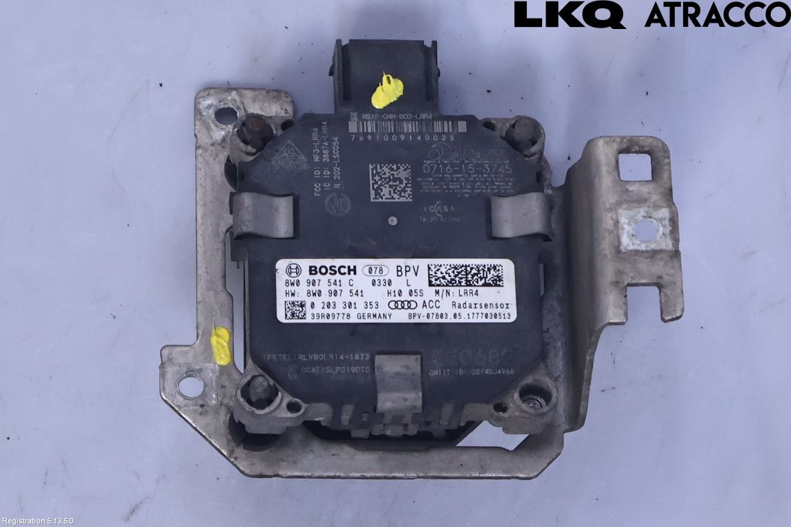 Audi A4/S4 B9 16-19 Sensor Adaptiv Farthållare