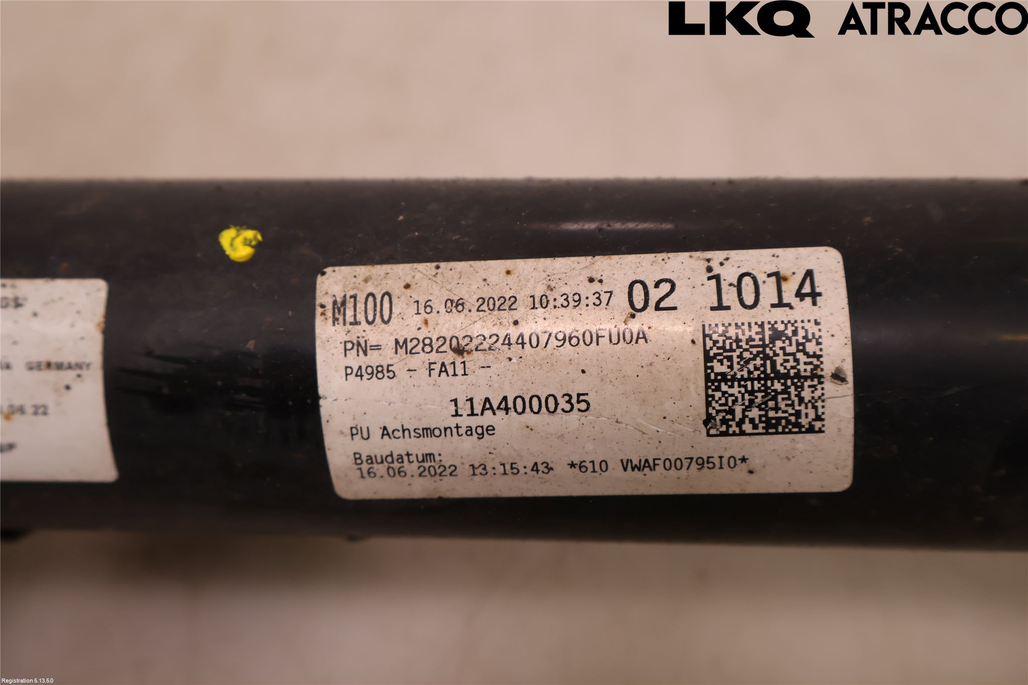 Volkswagen VW ID.4 21- Fjäderben Fram Vänster