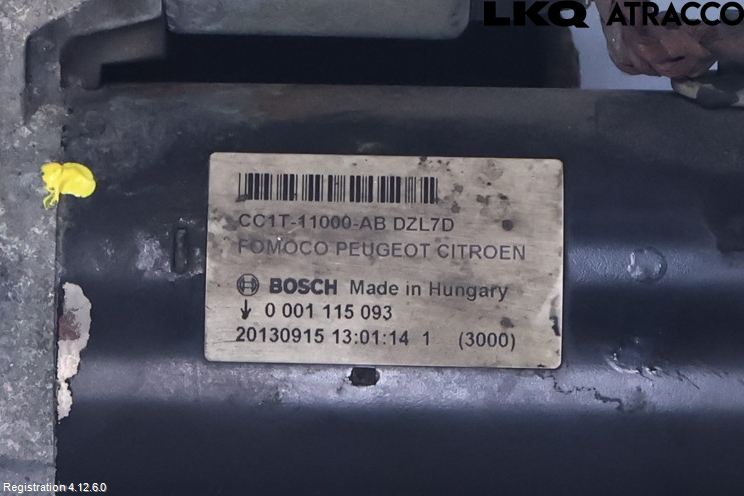 Ford TRANSIT/TOURNEO CUSTOM 13-24 Startmotor Diesel