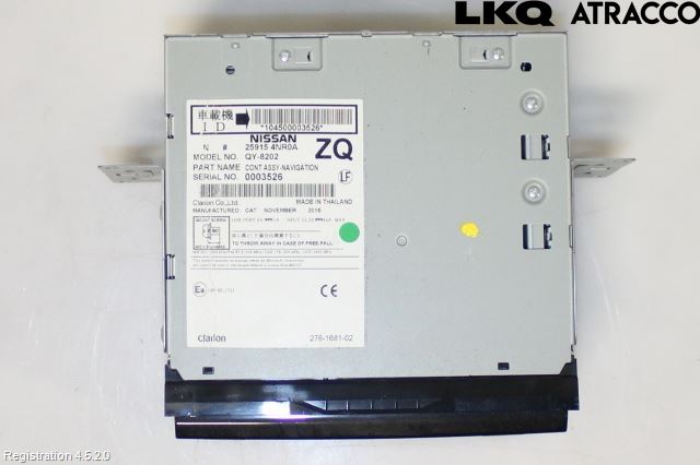 Nissan LEAF 11-17 Gps Navigator