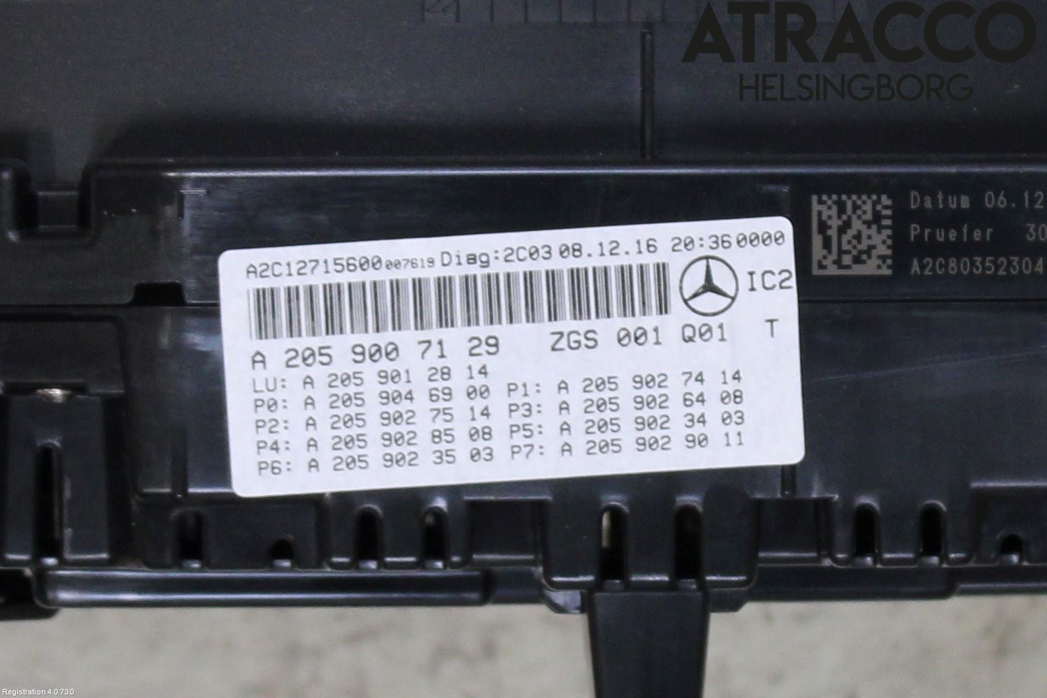 Mercedes-Benz MB C-KLASS (W205) 14-21 Instrument Komb
