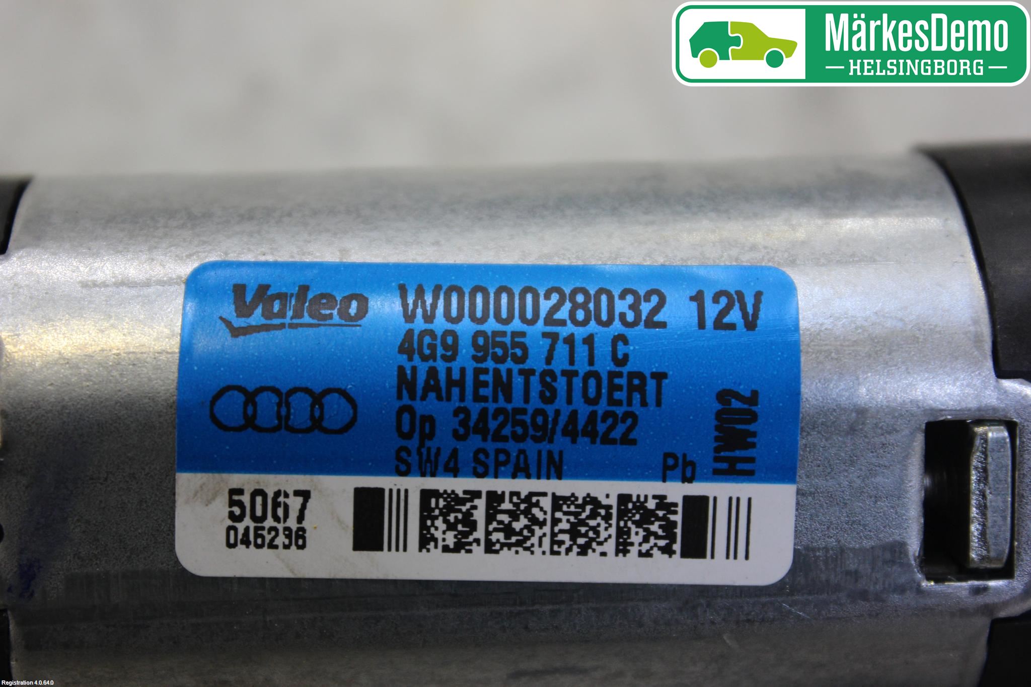 Audi Q3 8U 12-18 Torkarmotor Baklucka
