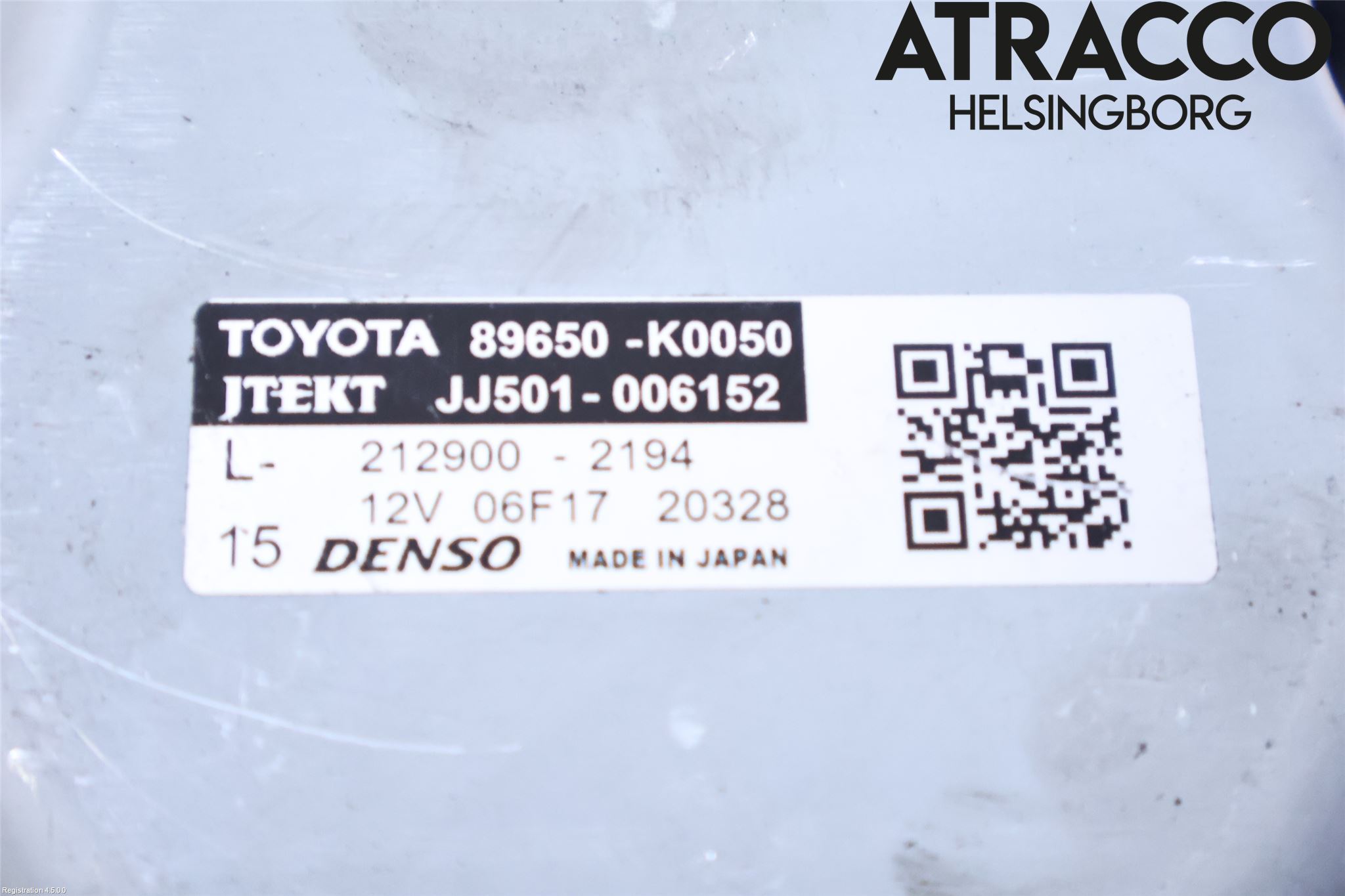Toyota YARIS XP21 20- Styrservo Pump Elektrisk