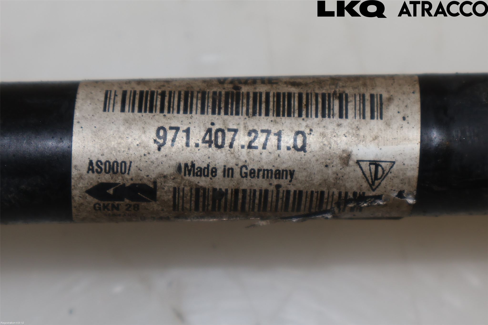 Porsche PANAMERA 09- Drivaxel Fram Höger