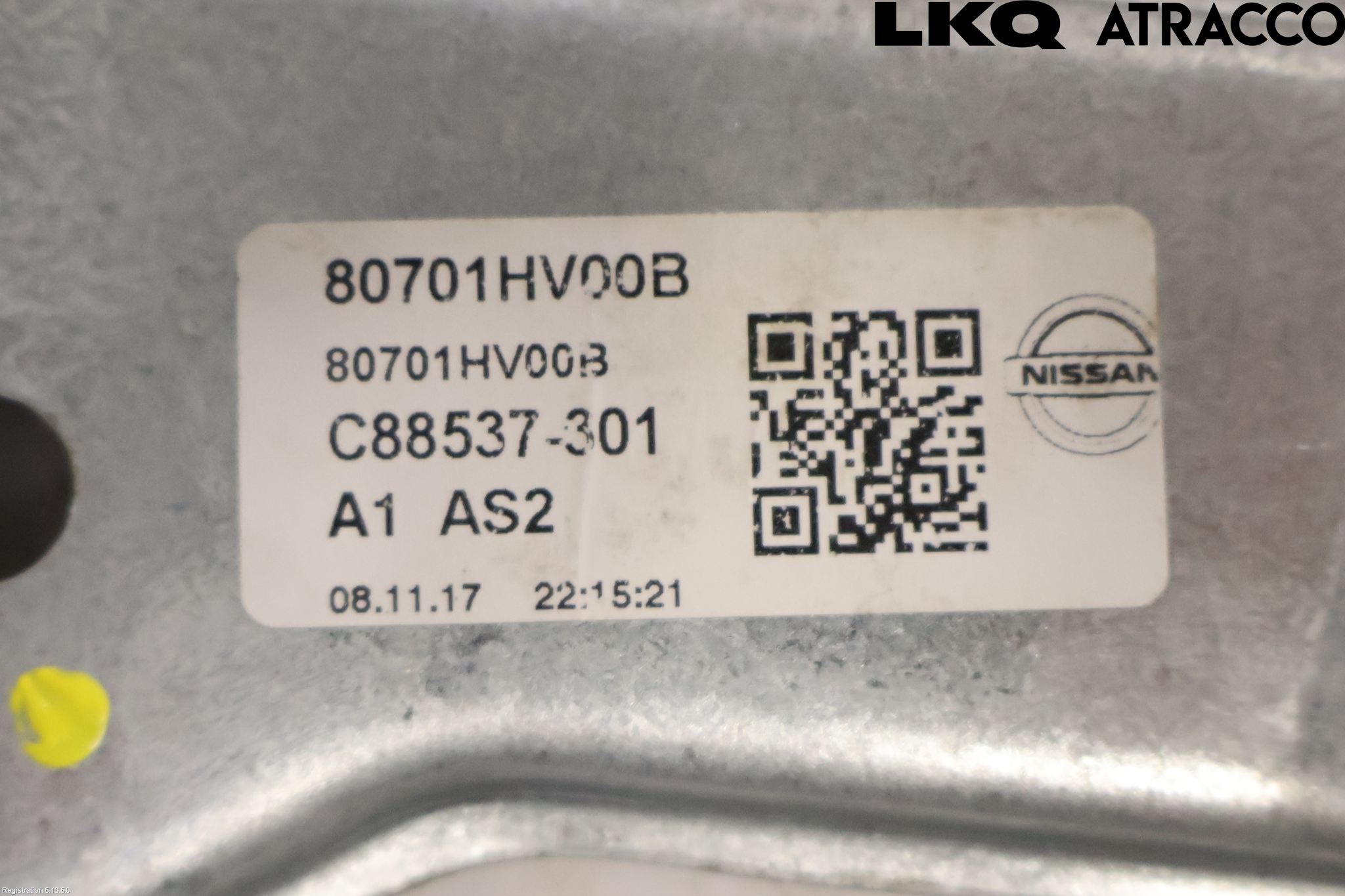 Nissan QASHQAI 17-21 Fönsterhiss El Kompl