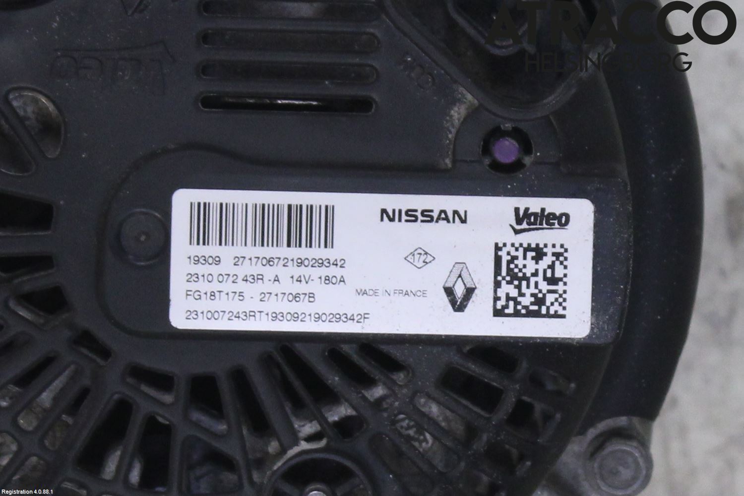Nissan NV250 20-22 Generator