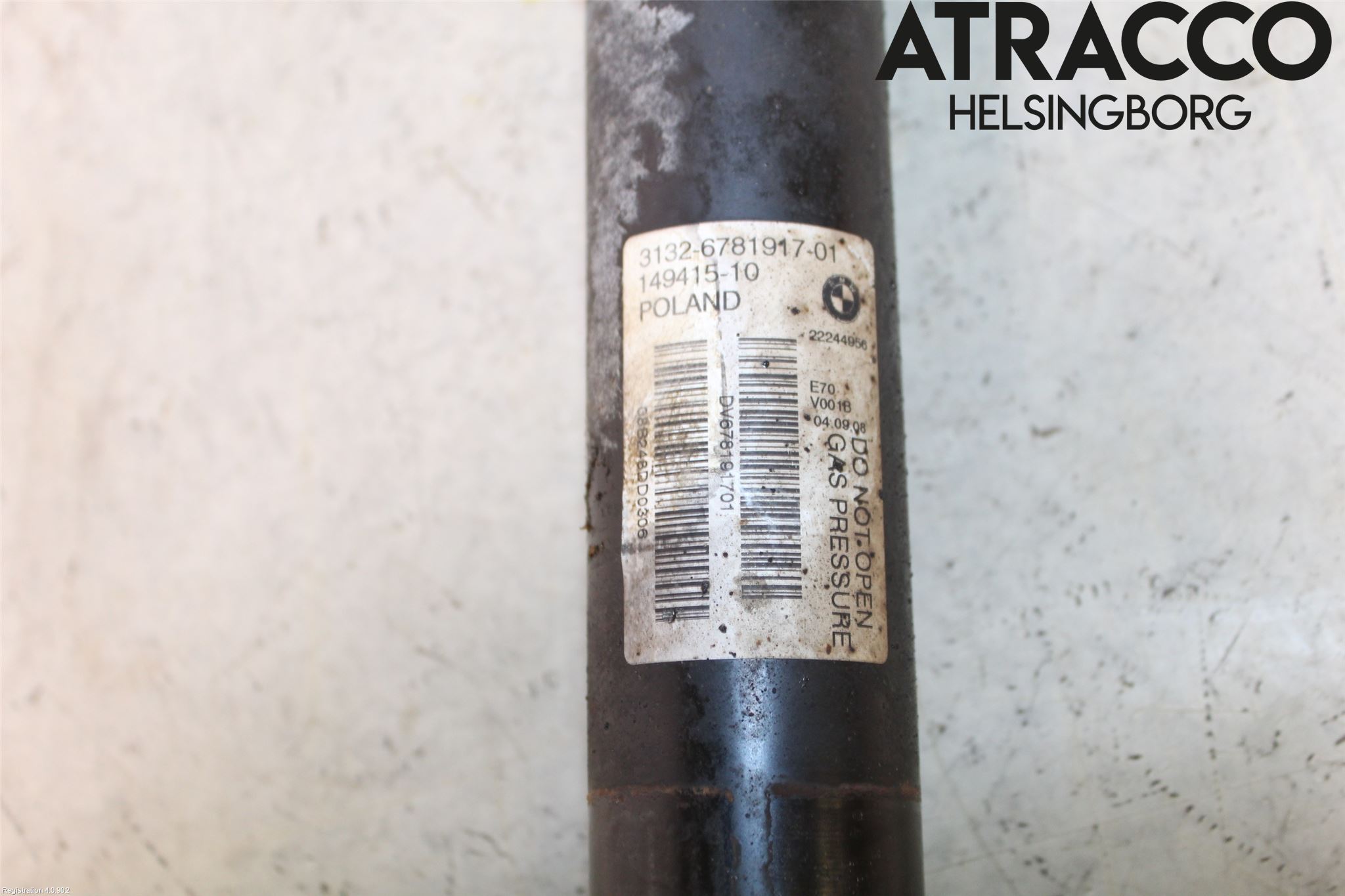 BMW X5 E70 07-13 Fjäderben Fram Höger