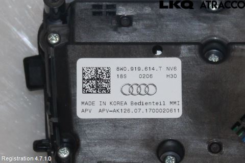 Audi A5 17- Strömställare Multifunktion