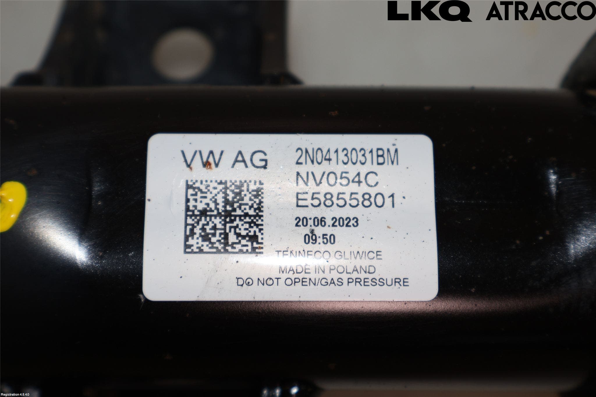 Volkswagen VW CRAFTER II / E-CRAFTER 17- Fjäderben Fram Vänster