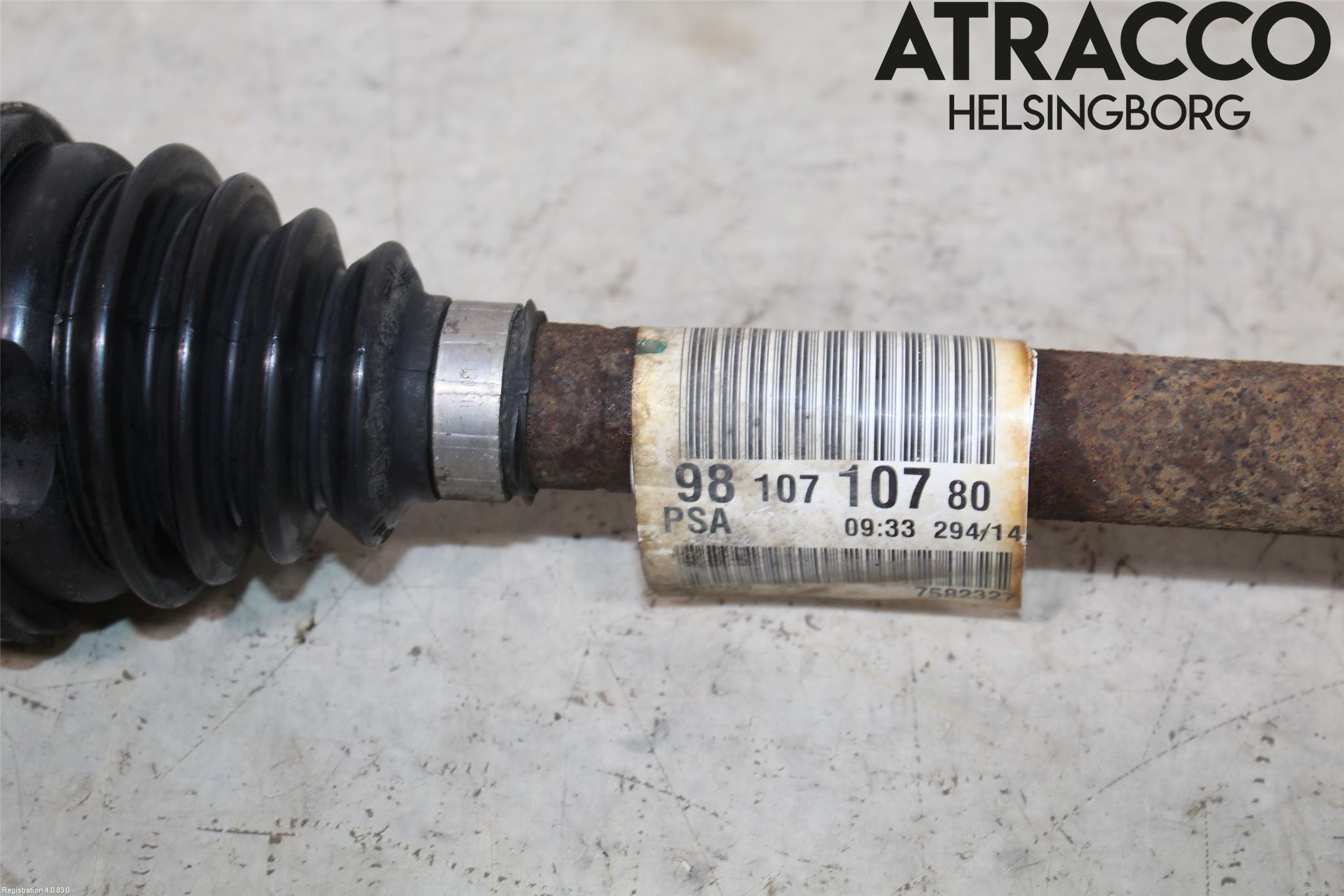 Peugeot 308 14-21 Drivaxel Fram Höger