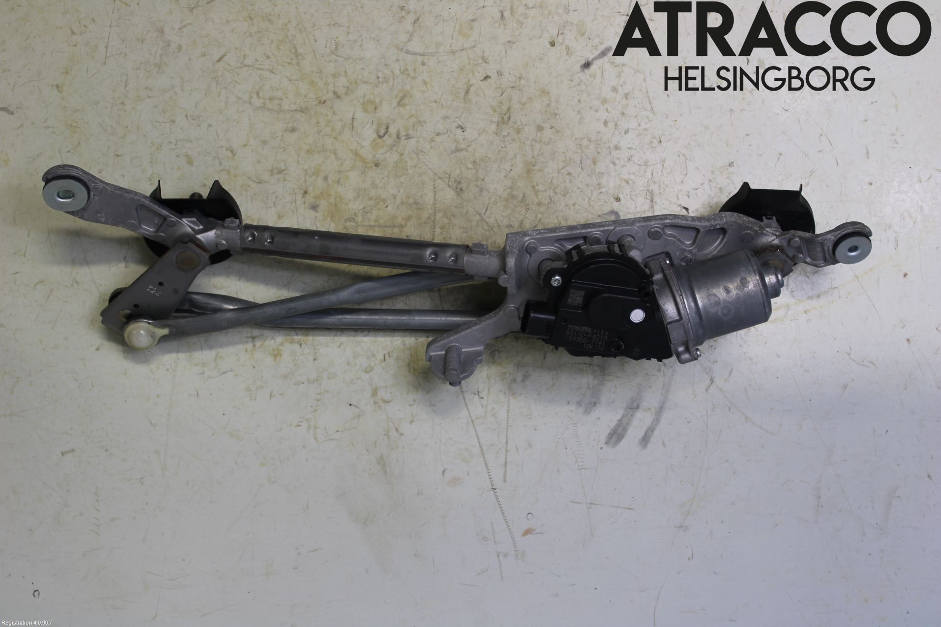 Toyota C-HR 16-23 Torkarmekanism Vindruta