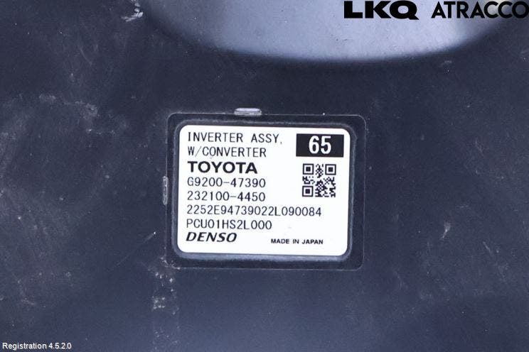 Toyota COROLLA 19- Hybridconverter