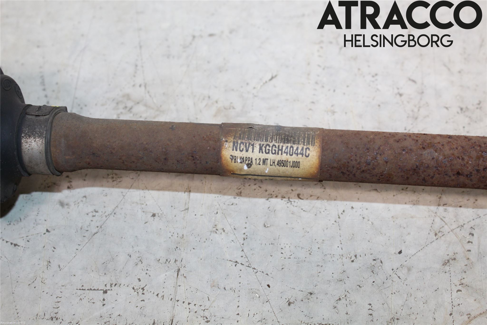 Hyundai i20 PB 09-14 Drivaxel Fram Vänster