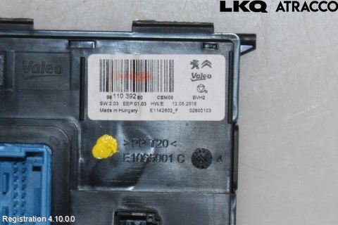 Peugeot 3008 17-24 Ac Styrenhet Ac Manöveren