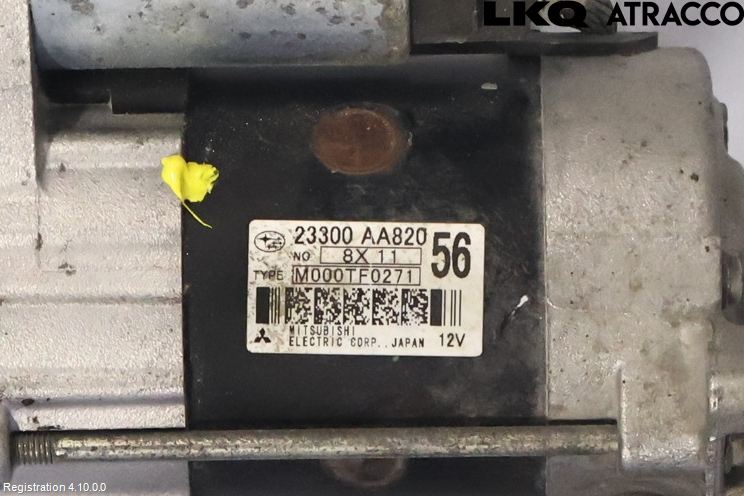 Subaru FORESTER SJ 13-18 Startmotor