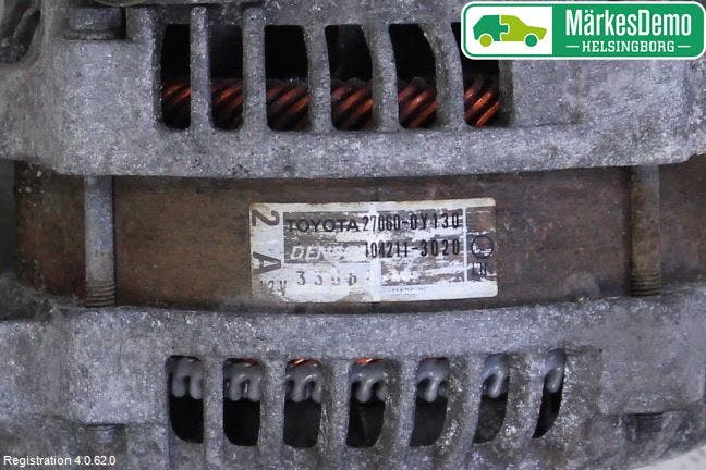 Toyota YARIS XP130 12-14 Generator