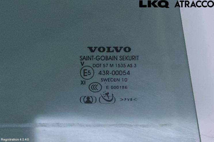 Volvo XC70 08-13 Dörruta Bak Höger