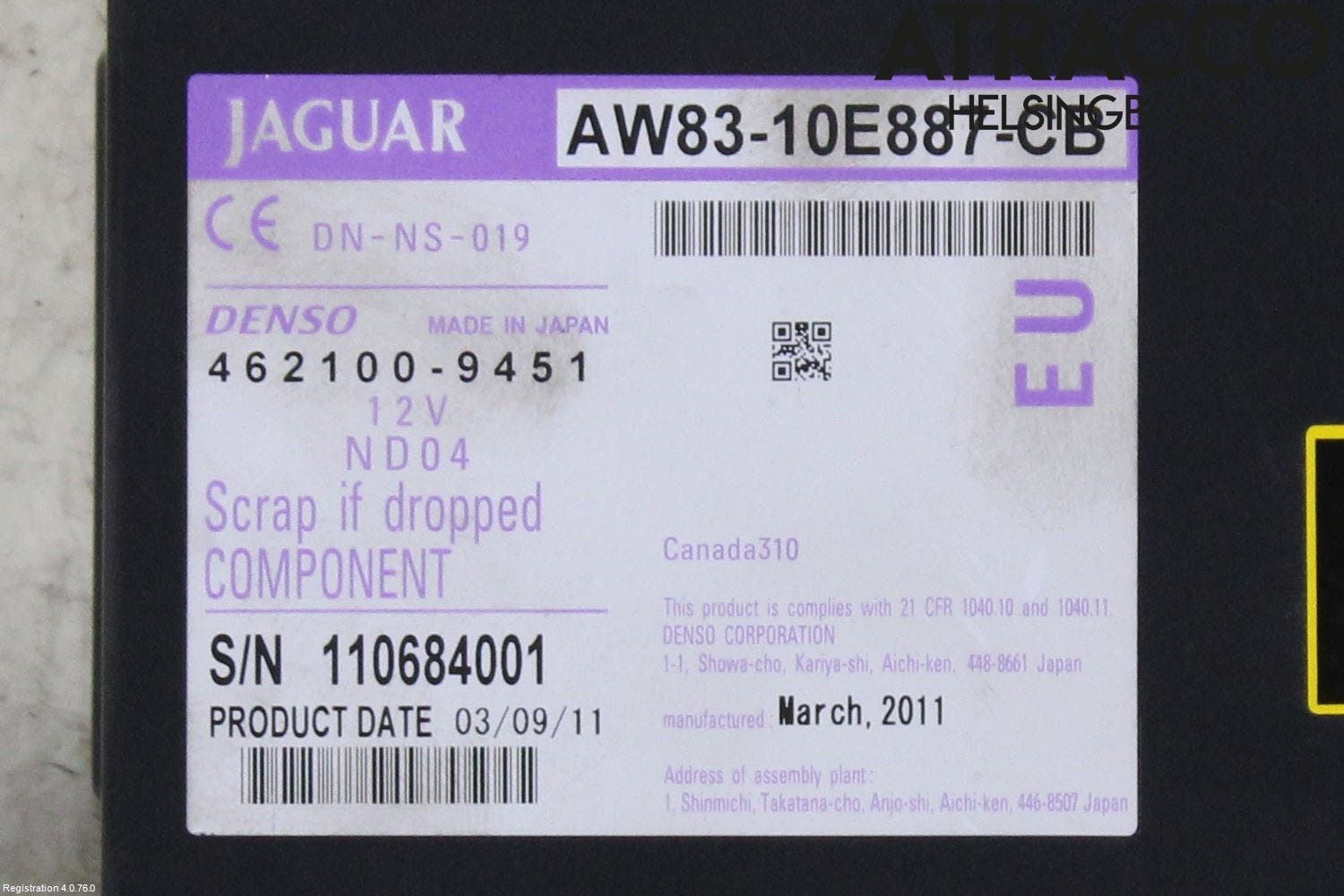 Jaguar XF 08-15 Dvd