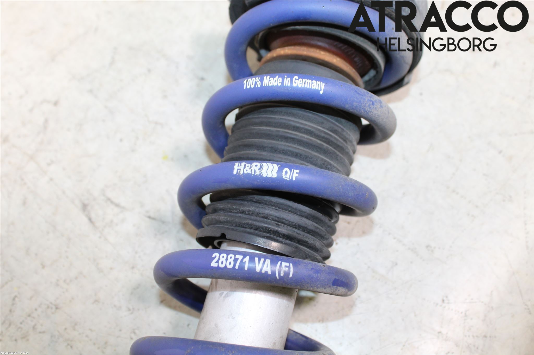 BMW 5 F10/F11/F18 09-17 Fjäderben Fram Höger