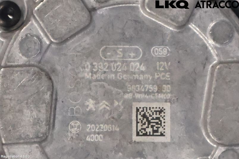 Peugeot EXPERT/E-EXPERT 17- Värme Cirkulationspump