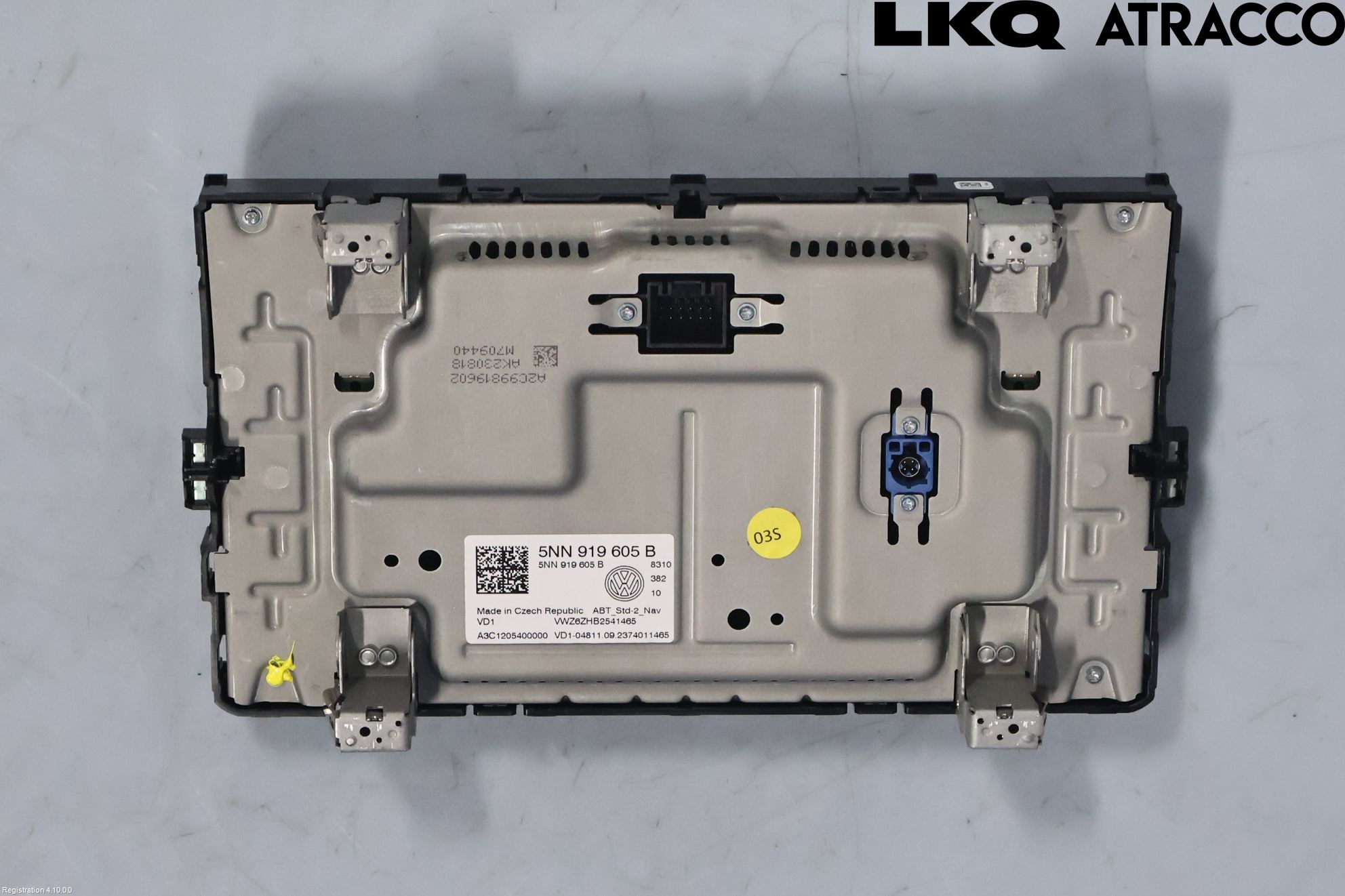 Volkswagen VW TIGUAN 16-24 Multifunktionsdisplay
