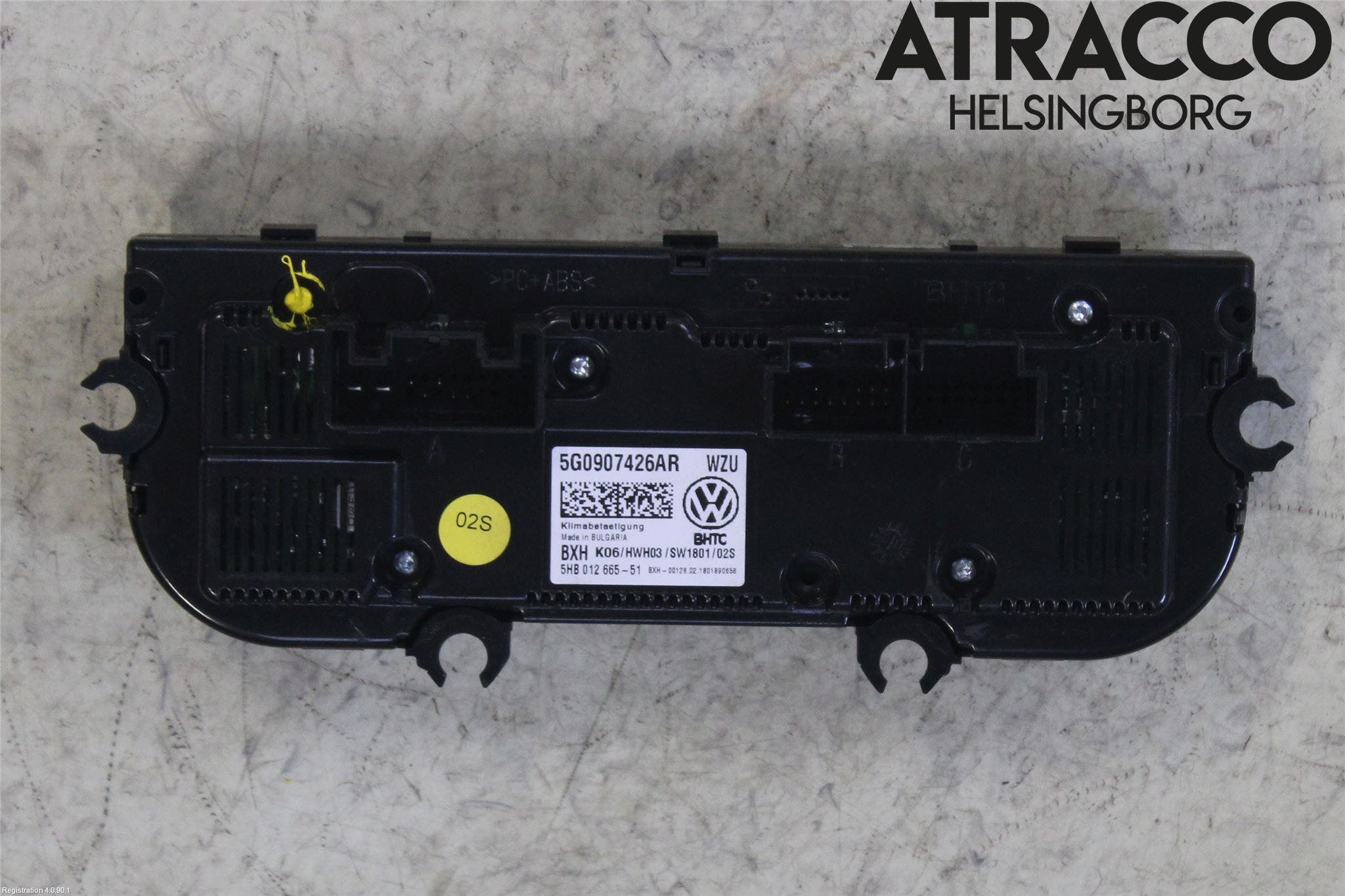 Volkswagen VW GOLF / E-GOLF VII 13-20 Ac Styrenhet Ac Manöveren