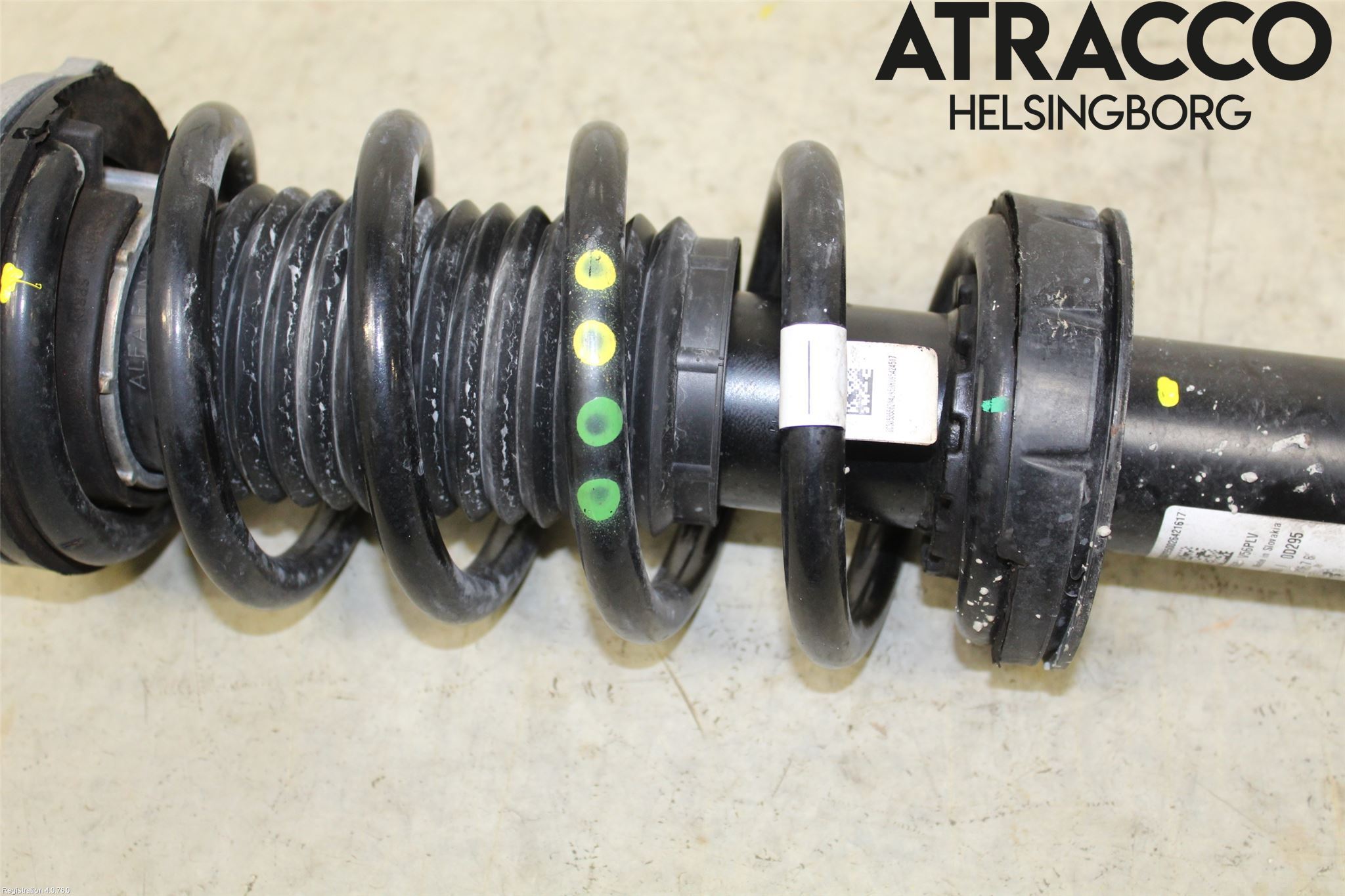 Alfa STELVIO 17- Fjäderben Fram Vänster