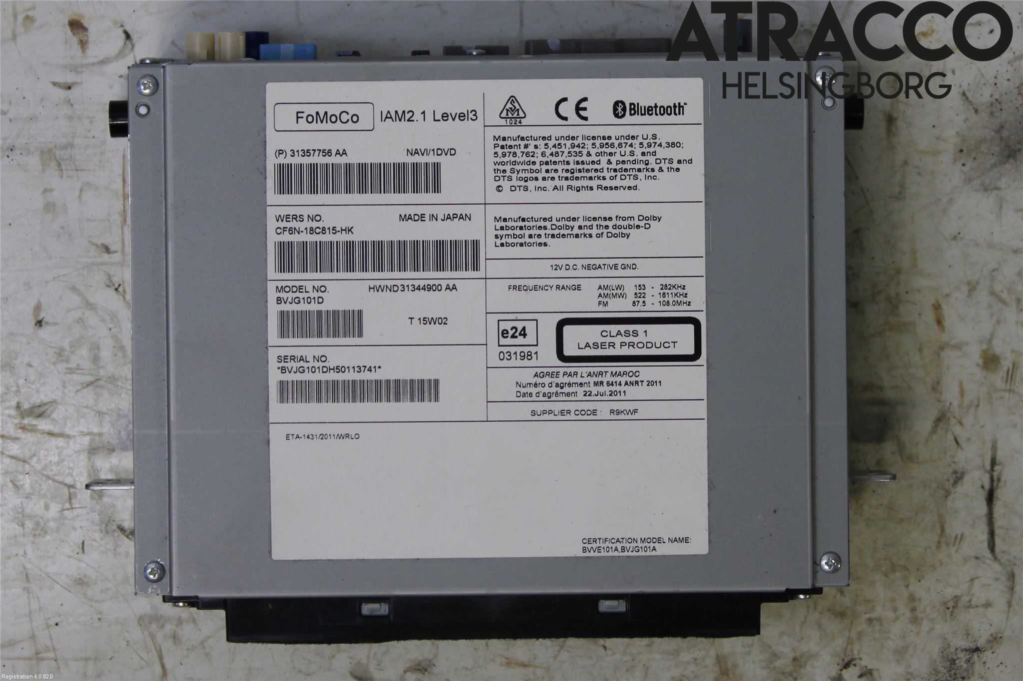 Landrover RANGE ROVER SPORT (L494) 14-22 Cd Radio - Multimediapanel