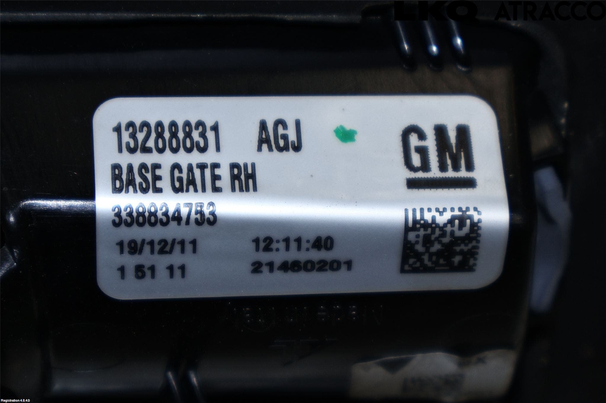 Opel ZAFIRA C 12-19 Bakljus Lucka Hö